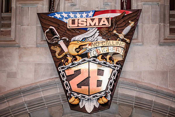 West Point Class of 2028 Crest Unveiling