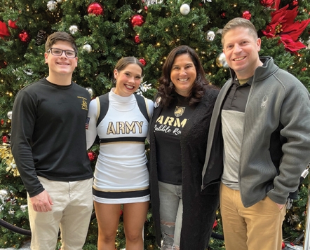The Lemler family supports CDT Ellie Lemler ’26.