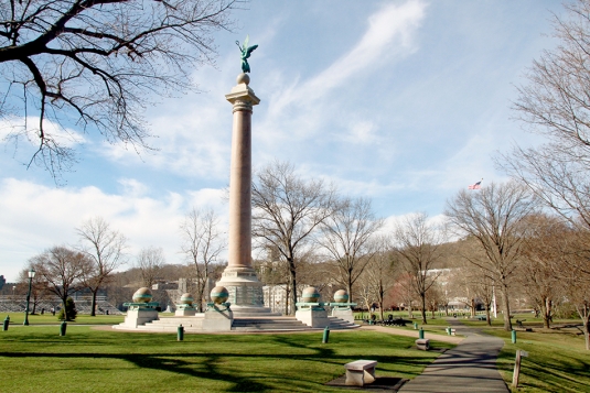 West Point Trophy Point Spring