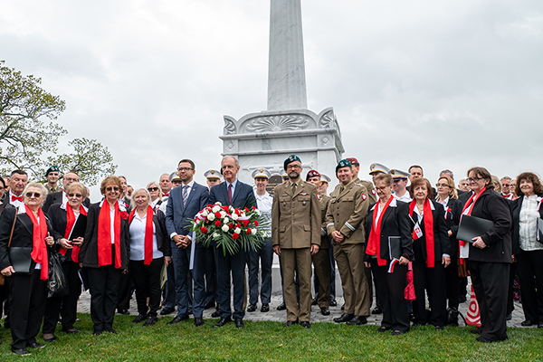 Kościuszko Honored During Annual Ceremony With Newly-Restored Monument  