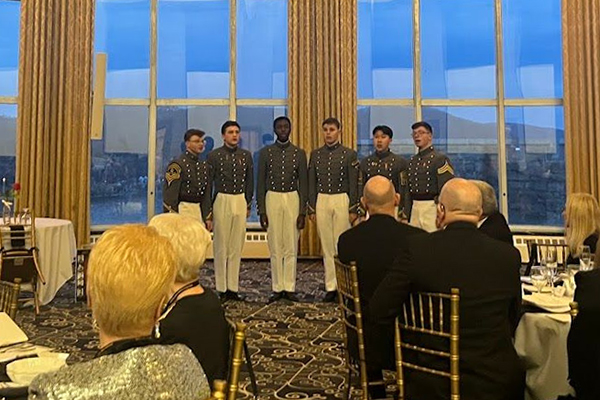 West Point Glee Club Wows at Founders Day Celebration