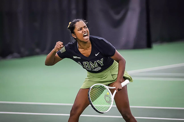 Army Women’s Tennis Beats Navy in Star Match