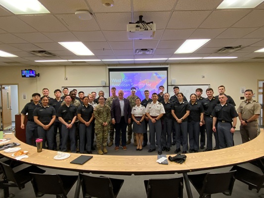 MG (R) George ’88 Speaks to West Point Engineering Club 