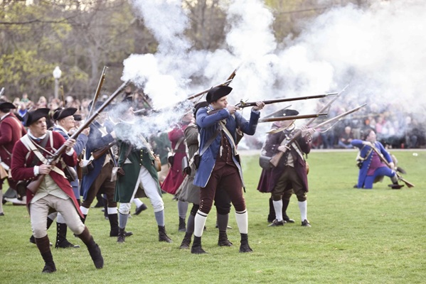 West Point Graduates Reenact Battle of Lexington on 250th Anniversary