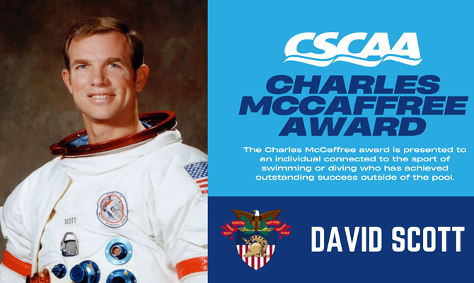Scott ’54 Receives Charles McCaffree Award