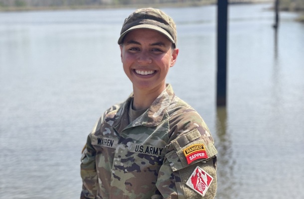 Ranger Qualified, Ready to Lead: 1LT Warren ’21 Reflects on Selfless Service, 250 Years of USACE
