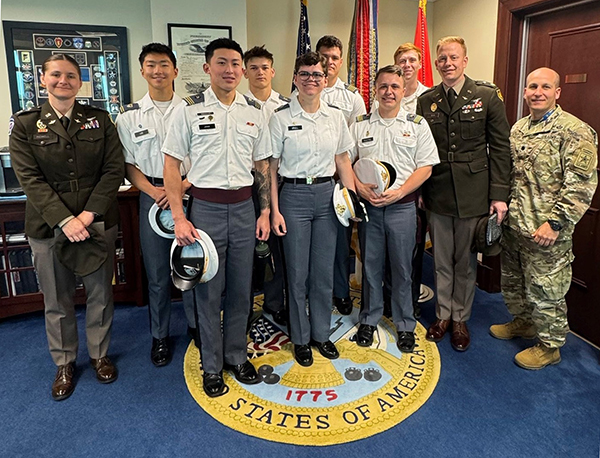 Cadets Reflect on Ethics and Service During Trip to D.C. and Philadelphia