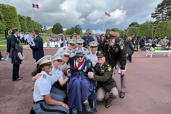 West Point Cadets Honor D-Day in Normandy Through Winant Scholars Program