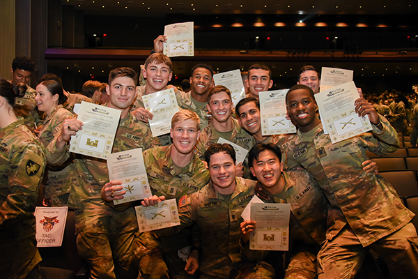 West Point Class of 2026 Celebrates Branch Night