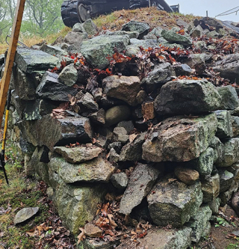 Redoubt 4 before restoration