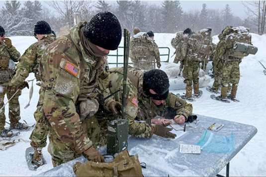 Nine USMA cadets compete in the D-Series Winter Challenge