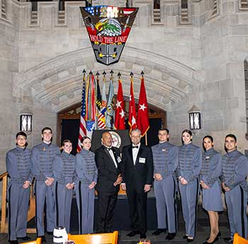 Class of 2029 Crest Unveiling with 50 year affiliates