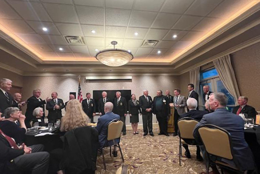 Naval Academy graduate David Cattler inspires West Point grads at a Founders Day event in WV