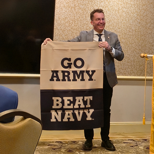 David Cattler, a 1993 graduate of USNA