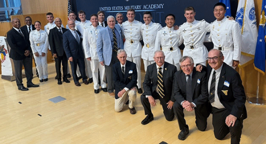 2028 Affirmation Exchange Cadets at USAFA