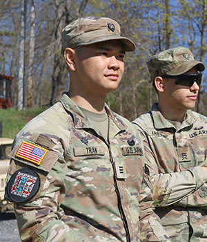 Brandon Tran '26 will serve as a Military Intelligence officer after studying at the University of Oxford as a Rhodes Scholar.