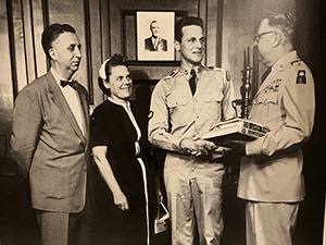 John Fyfe '60 attending West Point