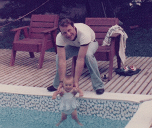 John Fyfe '60 with ringer Tee and Daughter Katie